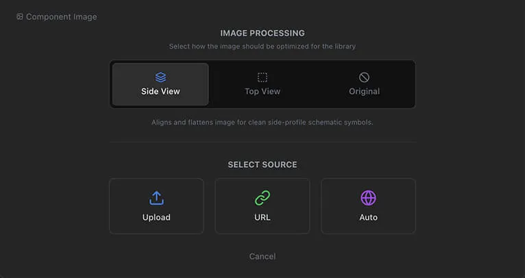 The AI image generation dialog with a text prompt and generated preview